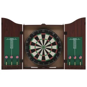 Diana profesional de sisal con armario y 6 dardos de vidaXL, Juegos de dardos - Ref: Foro24-91462, Precio: 123,30 €, Descuent...