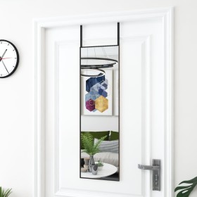 VidaXL Türspiegel aus schwarzem Glas und Aluminium, 30 x 100 cm von , Spiegel - Ref: Foro24-327405, Preis: 44,99 €, Rabatt: %