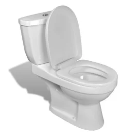 WC-Toilette mit weißem Spülkasten von , Badezimmer - Ref: Foro24-240549, Preis: 240,57 €, Rabatt: %