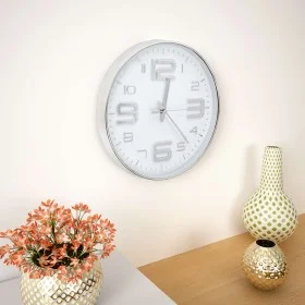 Wall clock 30 cm silver by vidaXL, Wall clocks - Ref: Foro24-50632, Price: 29,04 €, Discount: %