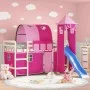 Curtains for loft bed with tunnel and pink tower by , Accessories for beds and slatted bases - Ref: Foro24-835921, Price: 53,...