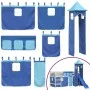 Vorhänge für Hochbett mit blauem Polyesterturm von , Zubehör für Betten und Lattenroste - Ref: Foro24-835923, Preis: 28,99 €,...