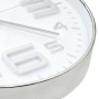 Reloj de pared 30 cm plateado | Foro24.es | Tu tienda online para hogar, jardín y más Foro24.es