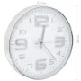 Reloj de pared 30 cm plateado de vidaXL, Relojes de pared - Ref: Foro24-50632, Precio: 29,02 €, Descuento: %
