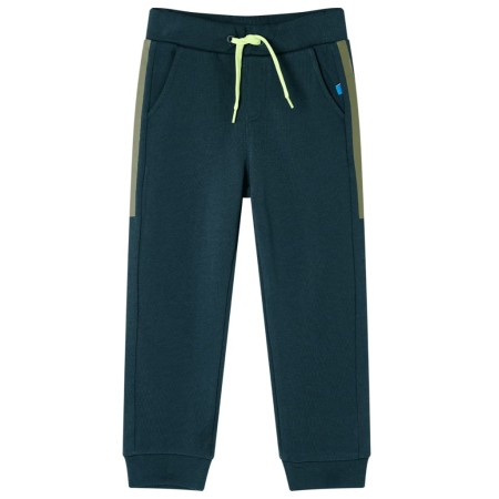 Moosgrüne Kinder-Jogginghose mit Kordelzug 92 von , Kinderhosen - Ref: Foro24-13419, Preis: 10,33 €, Rabatt: %