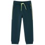 Moss Green Drawstring Children's Sweatpants 92 by , kids pants - Ref: Foro24-13419, Price: 10,33 €, Discount: %