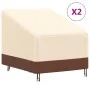 Garden lounger covers 2 pcs 600D Oxford fabric 79x97x48/74cm by , Garden furniture covers - Ref: Foro24-3203381, Price: 53,18...