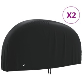 Fahrradabdeckungen 2 Stück 190T Oxford-Stoff 200x70x110 cm von , Fahrradabdeckungen - Ref: Foro24-3203407, Preis: 50,66 €, Ra...