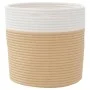 Storage baskets 2 pcs beige and white cotton Ø28x28 cm by , Baskets - Ref: Foro24-358459, Price: 28,82 €, Discount: %
