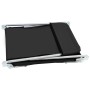 Tumbonas plegables 2 unidades acero y tela negras de vidaXL, Tumbonas - Ref: Foro24-44300, Precio: 86,70 €, Descuento: %