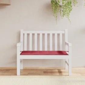 Garden bench cushion Oxford fabric red red 120x50x3 cm by , Cushions for chairs and sofas - Ref: Foro24-314080, Price: 24,61 ...