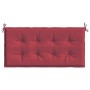Gartenbankauflage Oxford-Stoff rot rot 120x50x3 cm von , Kissen für Stühle und Sofas - Ref: Foro24-314080, Preis: 27,31 €, Ra...