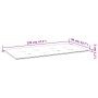 Gartenbankauflage Oxford-Stoff rot rot 120x50x3 cm von , Kissen für Stühle und Sofas - Ref: Foro24-314080, Preis: 27,31 €, Ra...
