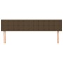 Kopfteile 2 Einheiten aus dunkelbraunem Stoff 80x5x78/88 cm von , Kopf- und Fußteile - Ref: Foro24-346479, Preis: 57,80 €, Ra...
