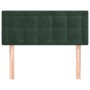 Dunkelgrünes Samtkopfteil 100x5x78/88 cm von , Kopf- und Fußteile - Ref: Foro24-346453, Preis: 42,83 €, Rabatt: %