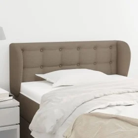 Taupe gray fabric headboard 83x23x78/88 cm by , Headboards and footboards - Ref: Foro24-3117556, Price: 44,73 €, Discount: %