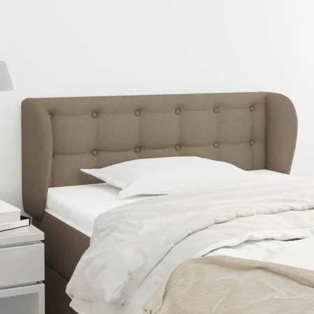 Kopfteil aus taupegrauem Stoff, 83 x 23 x 78/88 cm von , Kopf- und Fußteile - Ref: Foro24-3117556, Preis: 44,73 €, Rabatt: %