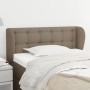 Kopfteil aus taupegrauem Stoff, 83 x 23 x 78/88 cm von , Kopf- und Fußteile - Ref: Foro24-3117556, Preis: 45,92 €, Rabatt: %