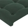 Cabecero con LED de terciopelo gris oscuro 160x5x78/88 cm de , Cabeceros y pies de cama - Ref: Foro24-3122103, Precio: 70,53 ...