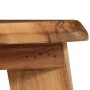 Küchenhocker 2 Einheiten aus massivem Akazienholz von vidaXL, Küchenhocker - Ref: Foro24-246017, Preis: 209,71 €, Rabatt: %