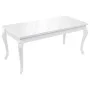 Glossy white dining table 179x89x81 cm by vidaXL, Kitchen and dining tables - Ref: Foro24-246958, Price: 587,16 €, Discount: %