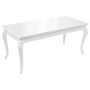 Mesa de comedor blanco brillante 179x89x81 cm de vidaXL, Mesas de cocina y de comedor - Ref: Foro24-246958, Precio: 598,12 €,...
