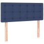 Box spring bed with blue fabric mattress 80x200 cm by , Beds and slatted bases - Ref: Foro24-3140895, Price: 284,74 €, Discou...