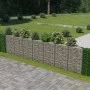 Steel gabion wall 450x30x100 cm by vidaXL, fence panels - Ref: Foro24-143571, Price: 191,31 €, Discount: %