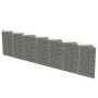 Muro de gaviones de acero 450x30x100 cm de vidaXL, Paneles de vallas - Ref: Foro24-143571, Precio: 170,92 €, Descuento: %