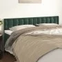 Headboards 2 units of dark green velvet 80x5x78/88 cm by , Headboards and footboards - Ref: Foro24-346493, Price: 68,18 €, Di...