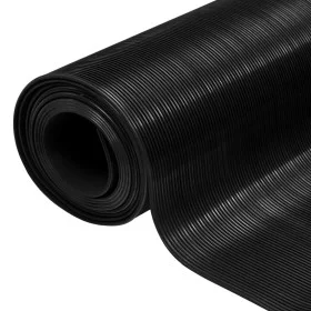 Non-slip rubber mat 1.5x4 m 3 mm fine ribbed by , Floors and carpets - Ref: Foro24-143952, Price: 94,51 €, Discount: %