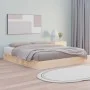 Estructura de cama de madera maciza 120x200 cm de , Camas y somieres - Ref: Foro24-820681, Precio: 112,03 €, Descuento: %