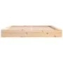 Solid wood bed frame 120x200 cm by , Beds and slatted bases - Ref: Foro24-820681, Price: 112,03 €, Discount: %