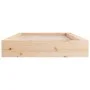 Small solid wood double bed frame 120x190 cm by , Beds and slatted bases - Ref: Foro24-820706, Price: 87,53 €, Discount: %