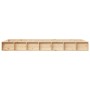 Small solid wood double bed frame 120x190 cm by , Beds and slatted bases - Ref: Foro24-820706, Price: 121,01 €, Discount: %
