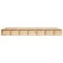 Small solid wood double bed frame 120x190 cm by , Beds and slatted bases - Ref: Foro24-820706, Price: 87,53 €, Discount: %