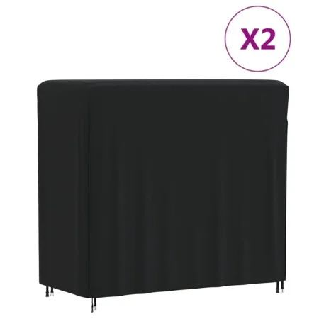 Woodshed covers 2 pcs 420D Oxford fabric 122x61x106 cm by , Garden furniture covers - Ref: Foro24-3203387, Price: 50,63 €, Di...