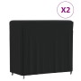 Woodshed covers 2 pcs 420D Oxford fabric 122x61x106 cm by , Garden furniture covers - Ref: Foro24-3203387, Price: 51,65 €, Di...