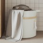 Weißer Aufbewahrungskorb aus Baumwolle, Ø38x36 cm von , Körbe - Ref: Foro24-358477, Preis: 30,36 €, Rabatt: %