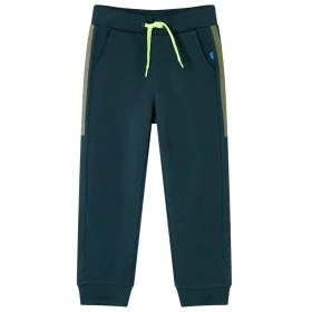 Moss Green Drawstring Children's Sweatpants 140 by , kids pants - Ref: Foro24-13423, Price: 14,21 €, Discount: %