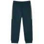 Pantalones de chándal infantiles con cordón verde musgo 140 de , Pantalones de niños - Ref: Foro24-13423, Precio: 14,21 €, De...
