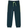 Moosgrüne Kinder-Jogginghose mit Kordelzug 116 von , Kinderhosen - Ref: Foro24-13421, Preis: 10,33 €, Rabatt: %