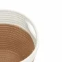 Storage baskets 2 pcs brown and white cotton Ø24x18 cm by , Baskets - Ref: Foro24-358454, Price: 17,17 €, Discount: %