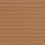 Cestas de almacenaje 2 uds algodón marrón y blanco Ø24x18 cm