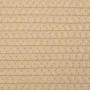 Beige-weißer Aufbewahrungskorb aus Baumwolle, Ø40x25 cm von , Körbe - Ref: Foro24-358463, Preis: 25,22 €, Rabatt: %