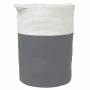 Cesta de almacenaje algodón gris y blanco Ø49x65 cm de , Cestas - Ref: Foro24-358494, Precio: 52,27 €, Descuento: %