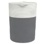 Cesta de almacenaje algodón gris y blanco Ø49x65 cm de , Cestas - Ref: Foro24-358494, Precio: 52,27 €, Descuento: %