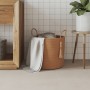 Brauner Aufbewahrungskorb aus Baumwolle Ø40x35 cm von , Körbe - Ref: Foro24-358496, Preis: 34,40 €, Rabatt: %