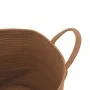 Brown cotton storage basket Ø40x35 cm by , Baskets - Ref: Foro24-358496, Price: 33,24 €, Discount: %