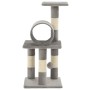 Rascador para gatos con poste de sisal 65 cm gris de vidaXL, Mobiliario para gatos - Ref: Foro24-170596, Precio: 36,37 €, Des...